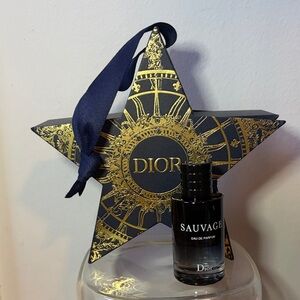 Dior Sauvage Mini 10 ml with  Black & Gold Ornament Box